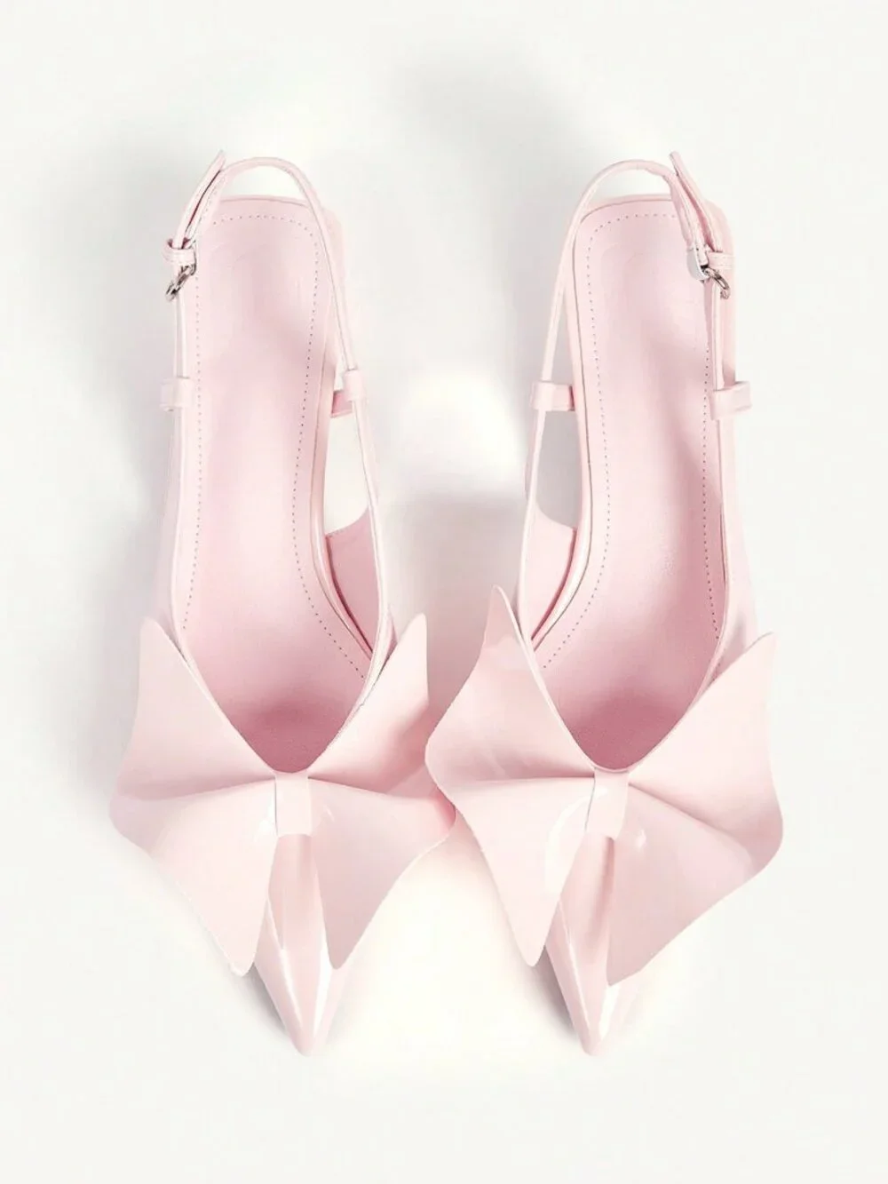 Pink Elegant Women's Pointed Toe Shoes - Picture 1 of 5